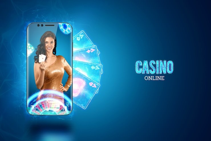 Meja baccarat dengan antarmuka interaktif